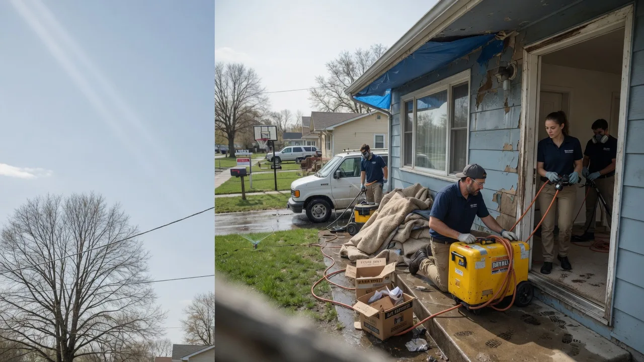 Basement Flood Cleanup in Almyra, AR near me